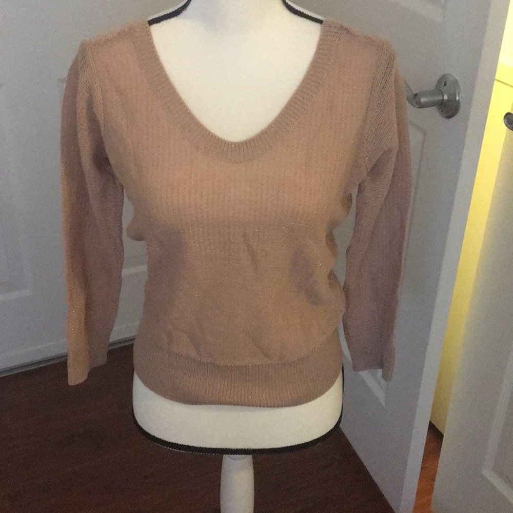 Gold NEW W/TAGS sweater